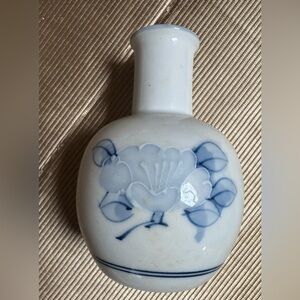 Japanese ceramic sake or vase